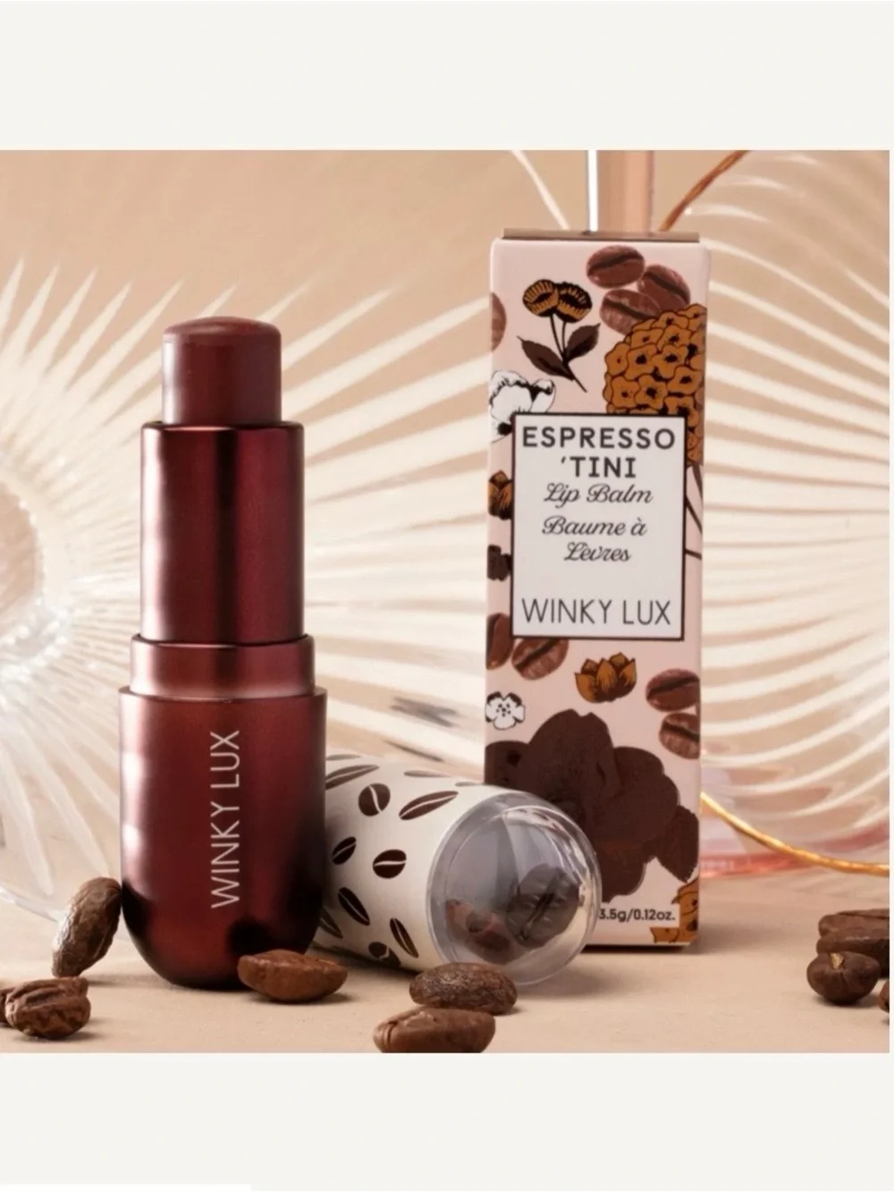 WINKY LUX Espresso Tint Lip Balm — Deep Coffee Brown